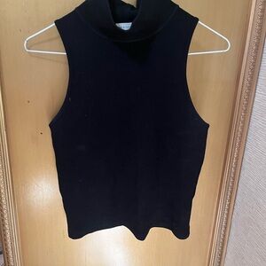 Rag & Bone Black Turtleneck Top